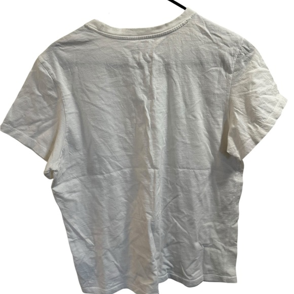 Adidas White T-Shirt size large - Picture 3 of 3